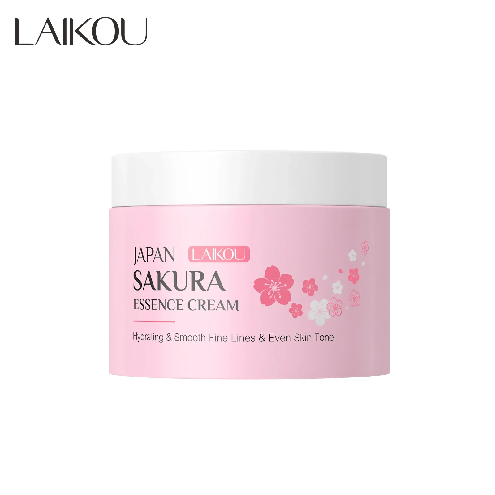 LAIKOU 50g Japan Sakura Essence Cream Cherry Blossom Facial Cream Moisturizing Anti Wrinkle Anti Aging Brighten Skin Skin Care