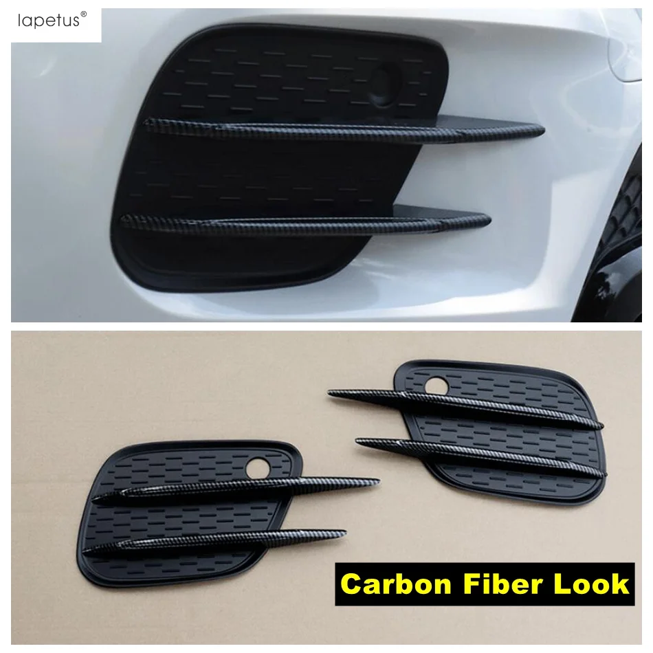 

Front Bumper Fog Lamps Lights Protection Trim For Mercedes-Benz GLB 200 X247 2020 - 2023 ABS Black / Carbon Fiber Accessories