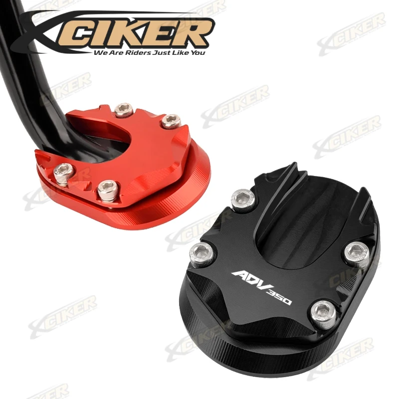 

For Honda ADV350 ADV 350 Side Stand Shoe Support Motorcycle Single Stand Enlarger Pad Cover Foot Accessories Parts