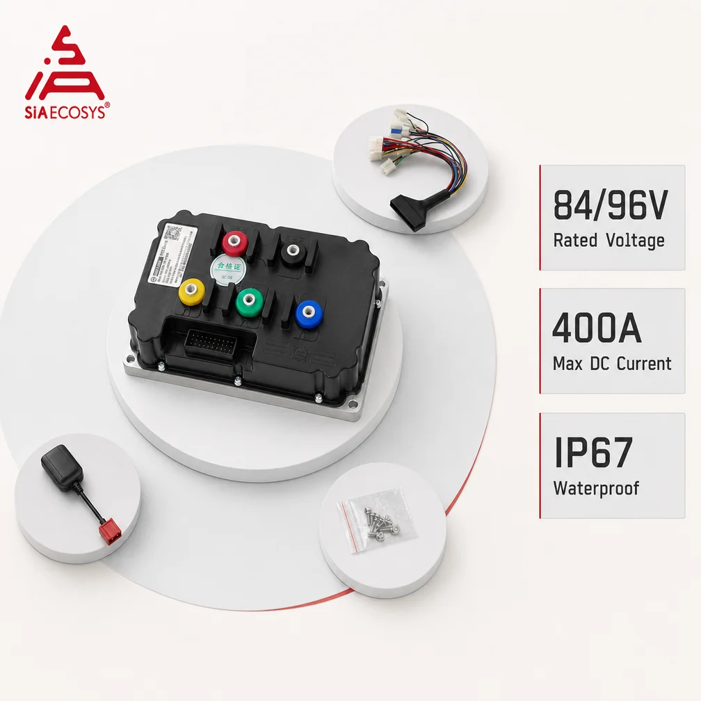 ND84850 Controller Nanjing FarDriver 84V Peak 100V 400A For 6000-8000W Electric Motorcycle With Regenerative Braking Function