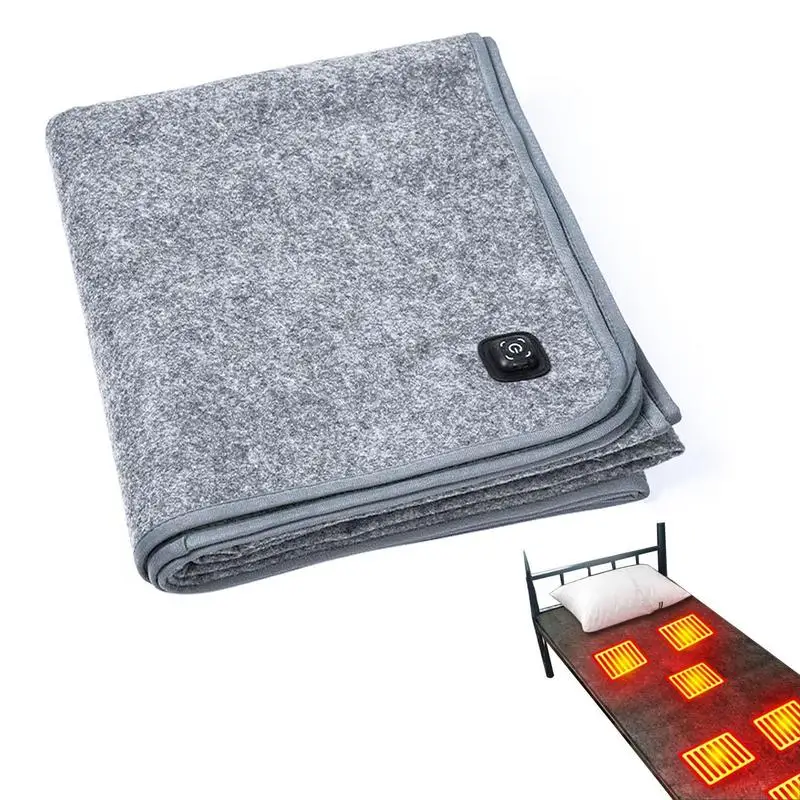 Electric Blanket Heating Blankets Thermal Electric Blanket  with 3 Temperature Control 10 Hours auto-Off Over-Heat Protection