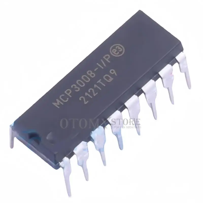 100 % NEUER MCP3008-I/P MCP3008 DIP-16-Chipsatz