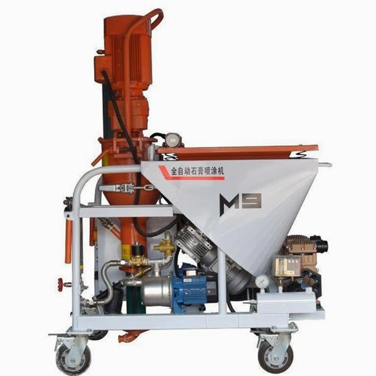 New Best Promotional Gypsum Plaster Spraying Machine Cement Mortar