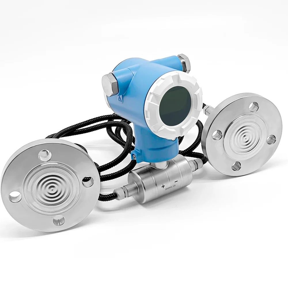 4-20mA HART Double Flange Pressure Level Transmitter Remote Seal Transmitters