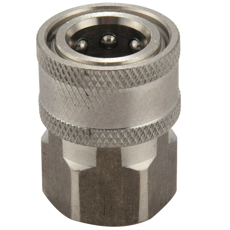 Smart-10X 高圧洗浄機アダプターセット G3/8 インチメスクイックコネクトプラグとソケット、ウォーターポンプにホースを接続するため