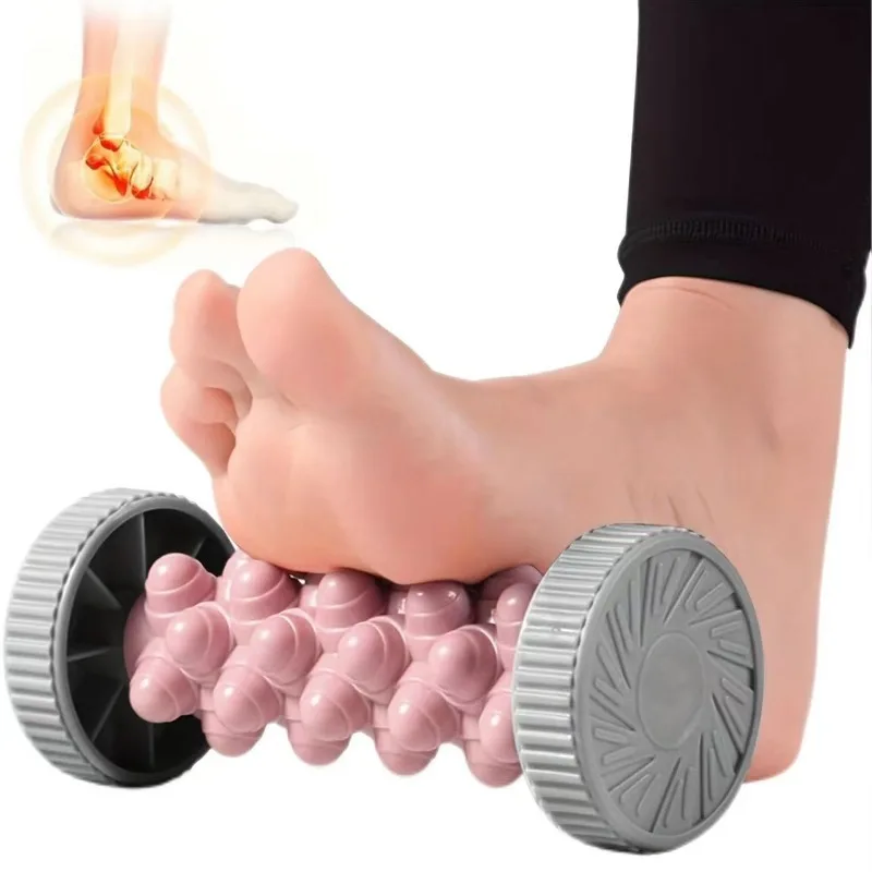 

Foot Massage Roller Muscle Relaxation Massager Yoga Deep Tissue Trigger Point Plantar Fasciitis Relief Tool for Home Fitness