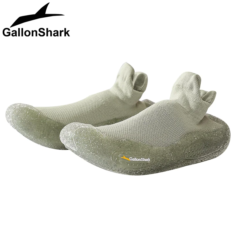 GallonShark Knit Sock Barefoot Shoes, Breathable Slip-On Footwear with Anti-Slip Sole for Yoga & Casual Daily Wear