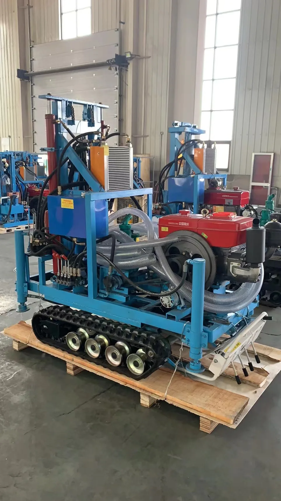 수중 시추기 디젤 유압 크롤러 150m 200m 250m 고성능 휴대용 맞춤형