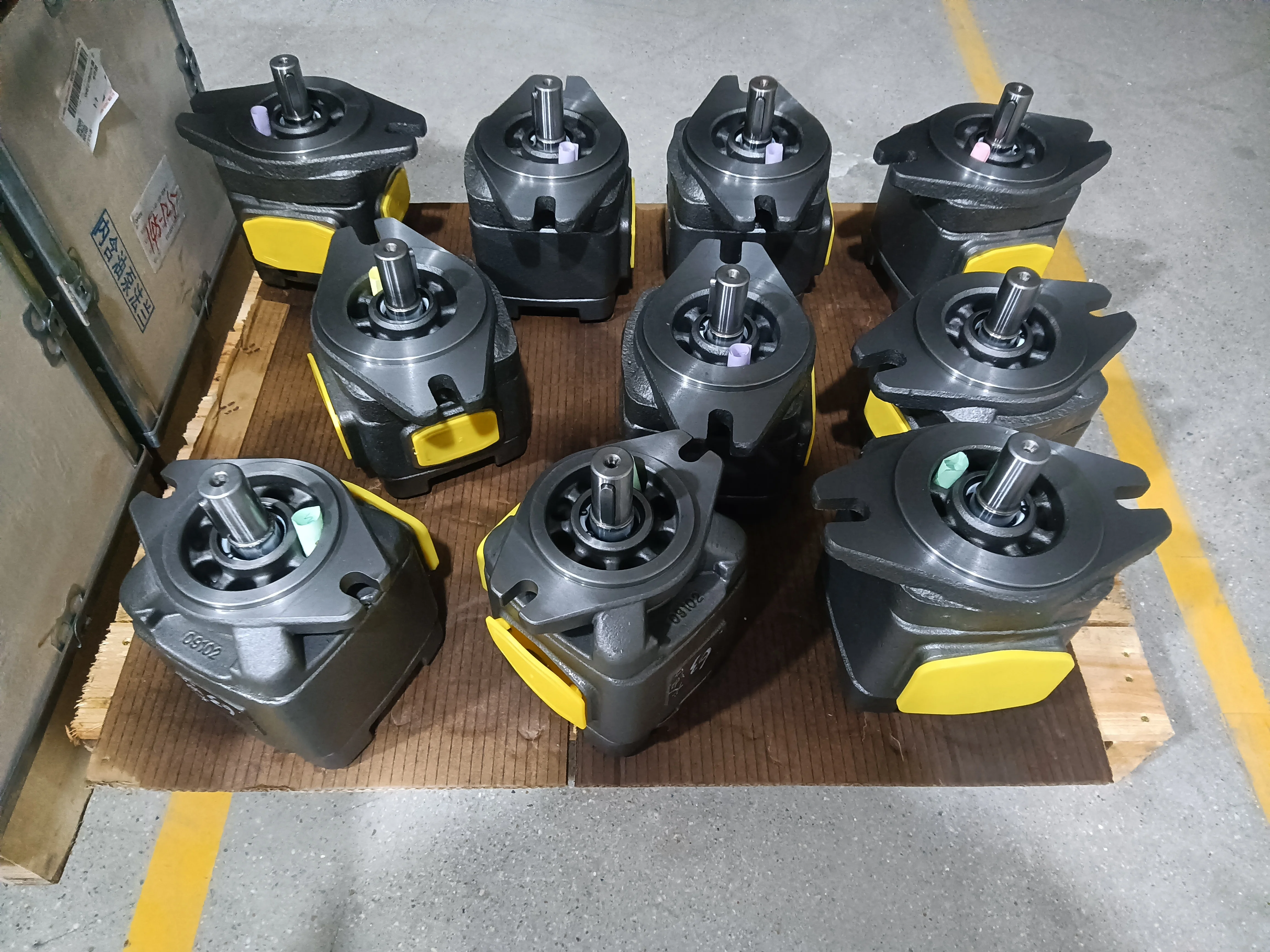 l Gear Pump for Moulding Machine Bending Machines ForkliftHG2-80 Series High-Pressure Hydraulic Pump Oil Pump Internas