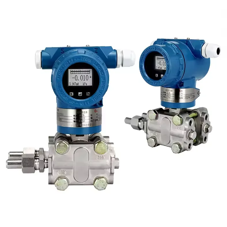 ATEX 3051 Capacitive Differential Pressure Transmitter OEM DP Differential Pressure Transmitter 4-20ma Hart High Precision