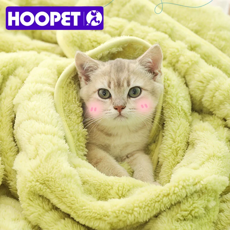 Hoopet flauschige Haustier decke warme Hunde decken Haustier Katze Bettlaken bequemes Kissen Schlaf decke Haustier bedarf