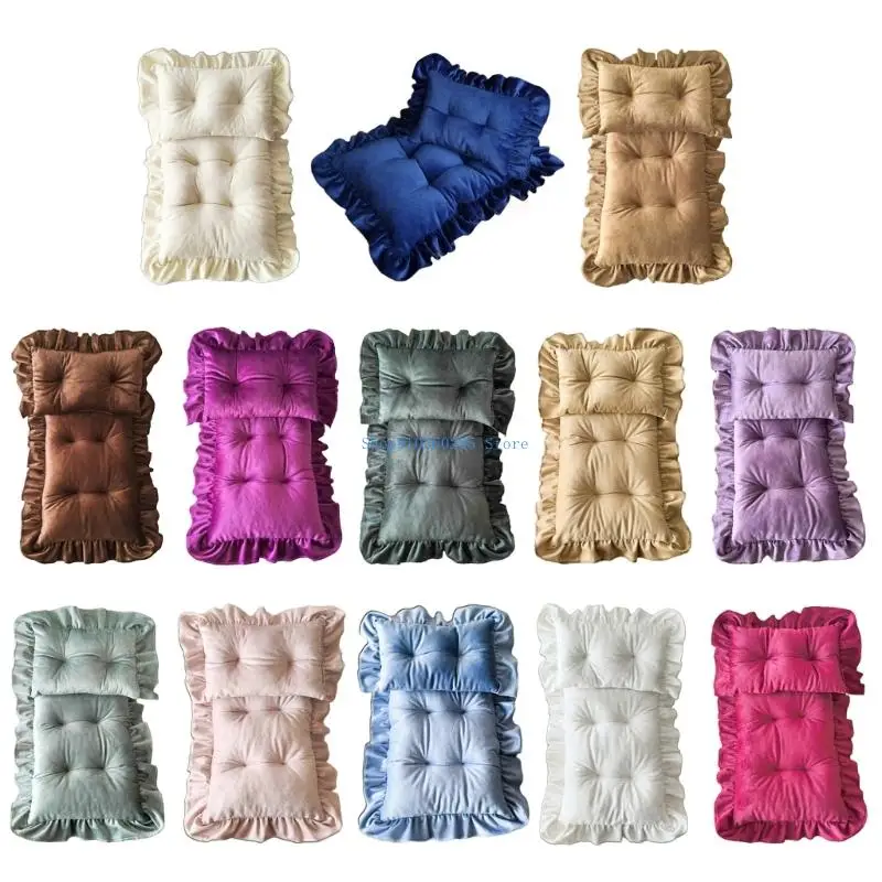 

K9FF Infant Photography Bedding Set Support Gentle Pillow & Bed Mattress For Newborns Photo Projects