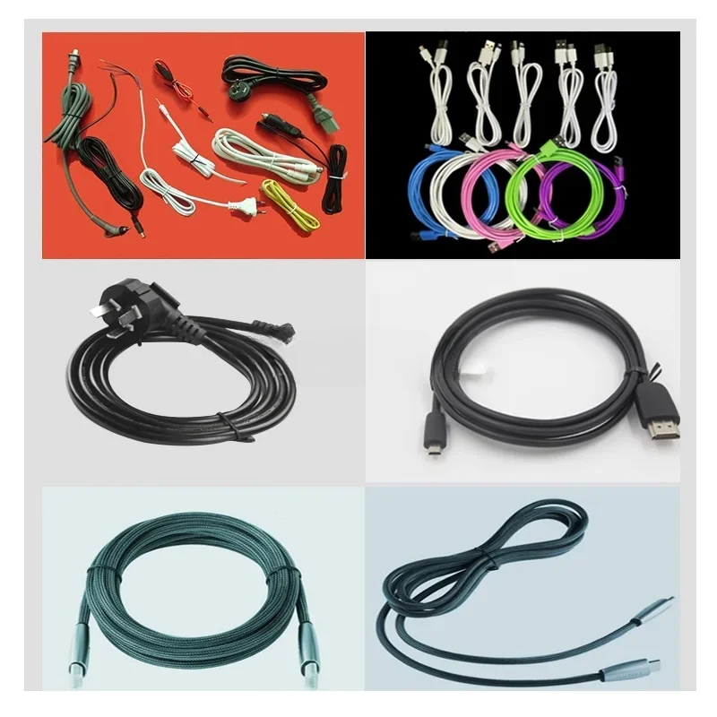 High QualityMultifunction Automatic Small Cable Wire Winding And Binding Machine Intelligent Data Cable Power Cord Tie Winder