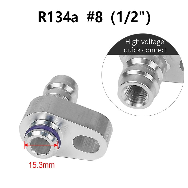 Автоматический компрессор кондиционера, конденсатор, испаритель, обнаружение утечек, штепсельная заглушка, монтажный инструмент 3/8 \