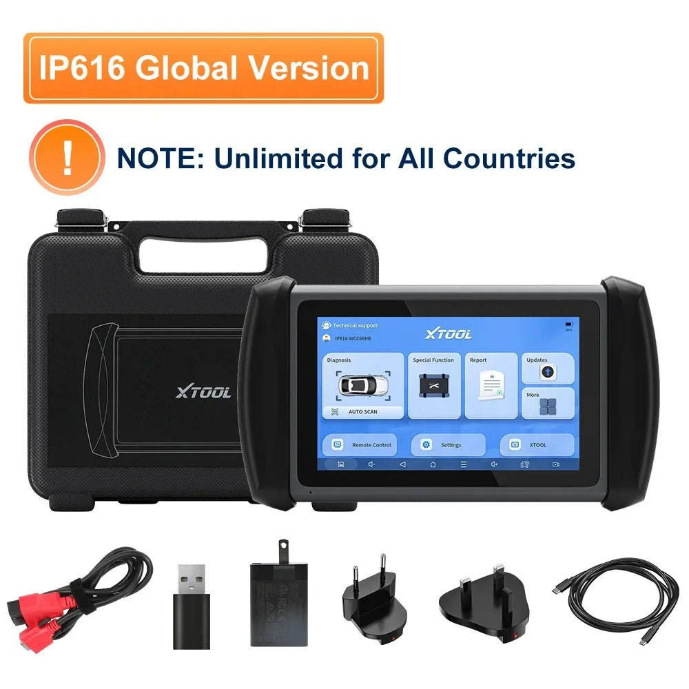 Professional for XTOOL IP616 OBD2 Car Scanner Car Diagnostic Tool Engine Analyzer view 3