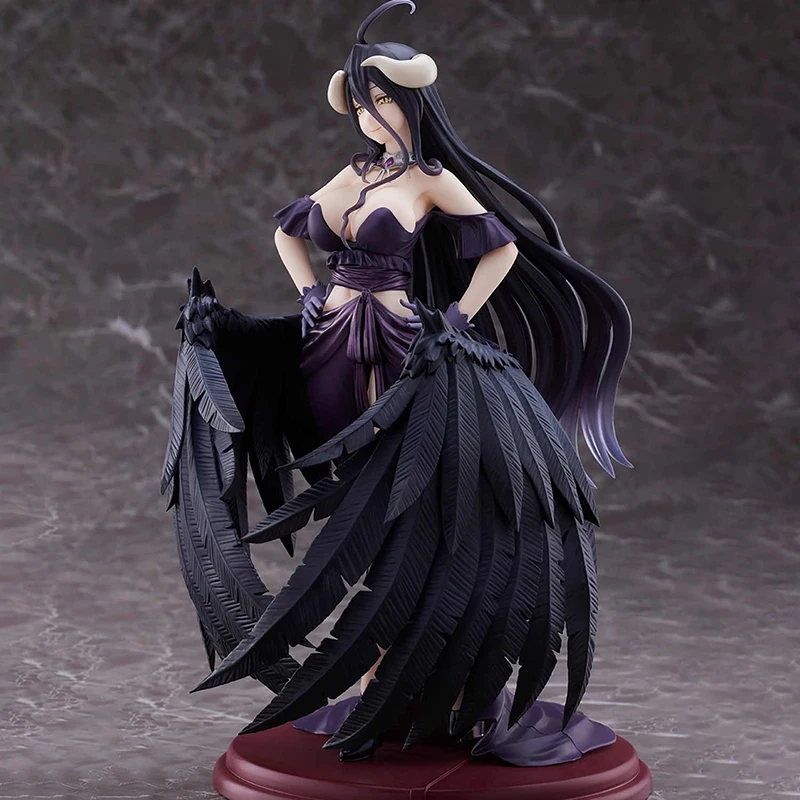 In Stock Original TAiTO AMP+ OVERLORD IV ALBEDO ~ Black Dress Ver.~ PVC 20CM Anime Action Figures Model Collection Ornament Toy