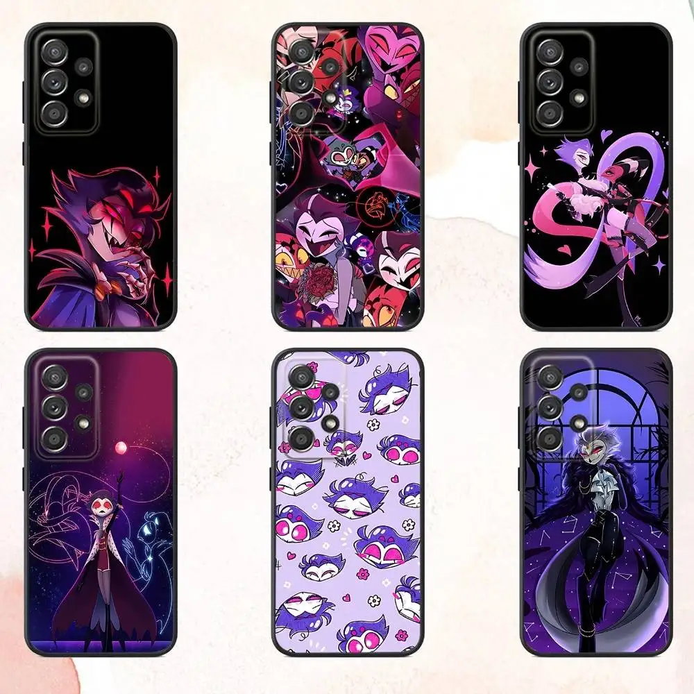 

S-Stolas Cartoon Phone Case For Samsung S25,S24,S21,S22,S23,S30,Ultra,S20,Plus,Fe,Lite,Note,10,9,5G Black Cover