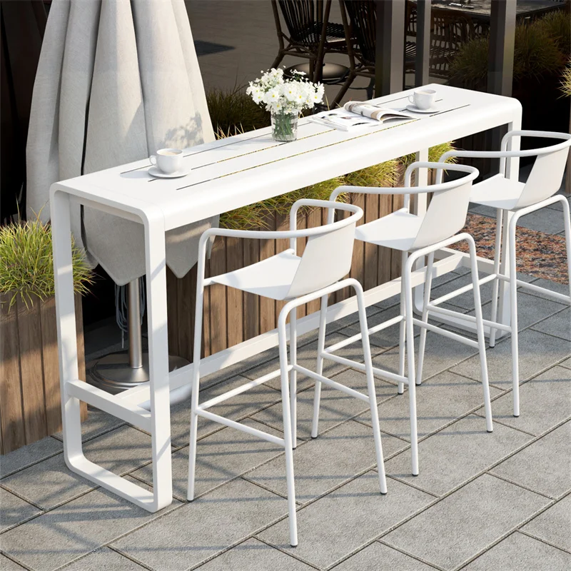 

Living Room Outdoor Bar Tables Beverage Shop Coffee Minimalist Design Bar Tables Homestay Luxury Furniture Esstische Lsbt