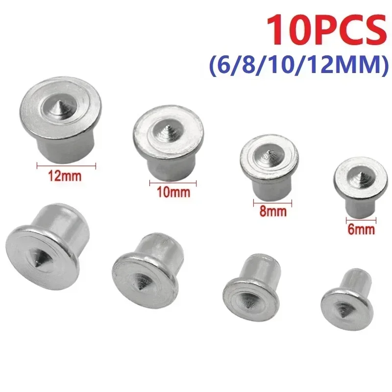 10Pcs Dowel Drill Centre Points Pin Wood Dowel Tenon Center Set Dowel Centre Point Woodworking Wood Drill Pin Locator