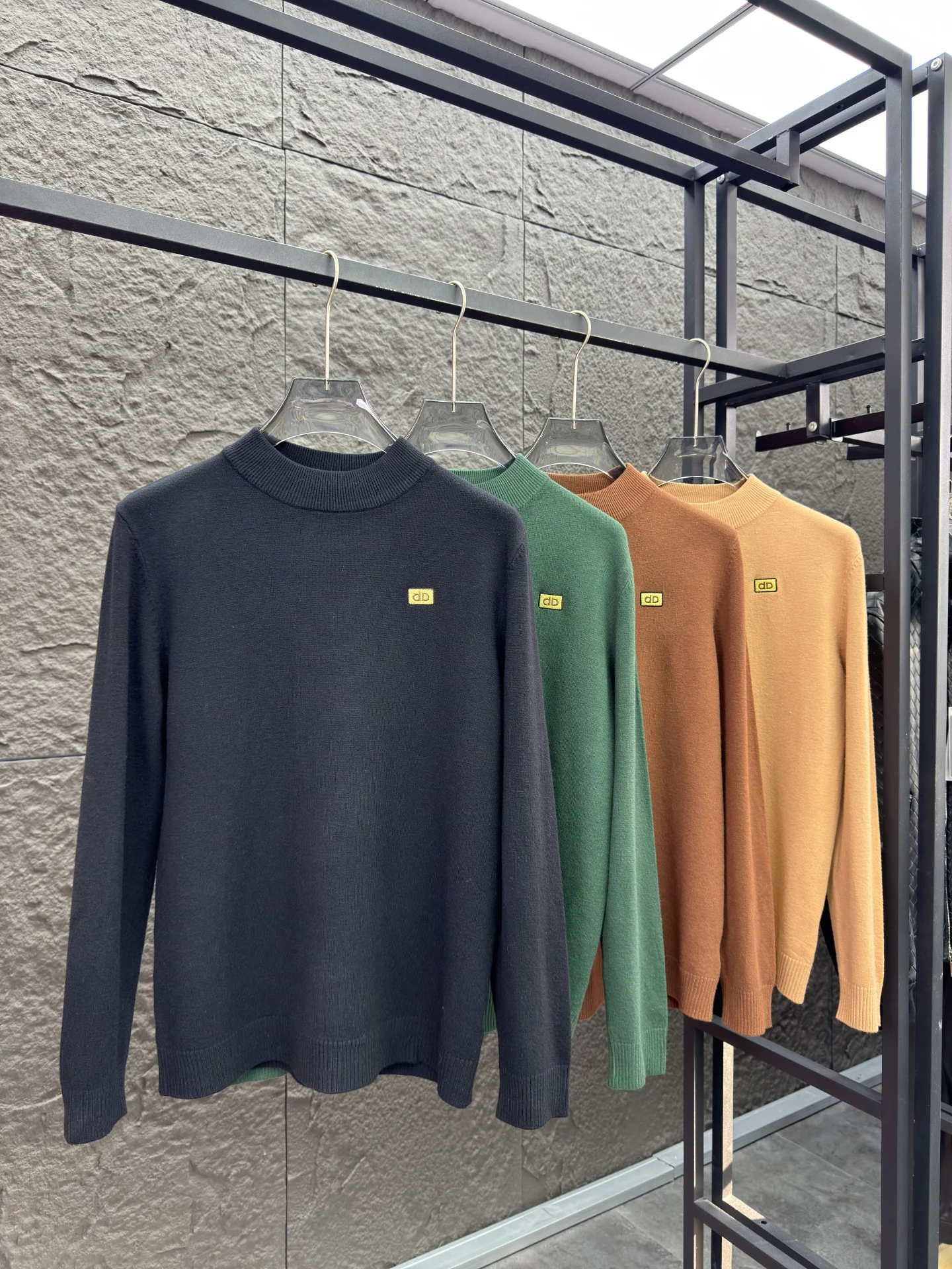 

Svip Удобный вязаный свитер Camere, мужской Thi Long Sve, повседневный зимний зимний свитер с высоким воротником и вышивкой, теплый