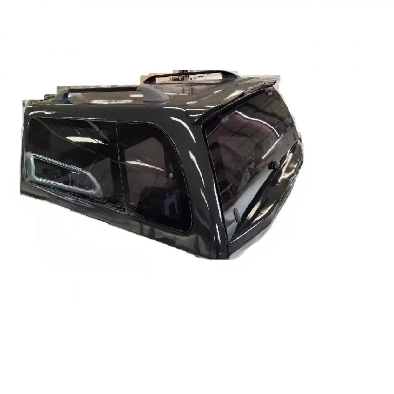 High Quality Fiberglass Waterproof Hard Pickup Flat Tops High Lids Truck Bed Canopy Toppers Covers