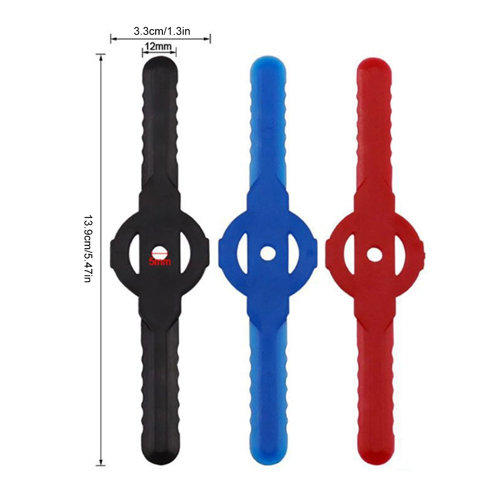 60個入り除草機用ブレード、耐摩耗性プラスチック製草刈りブレード、多目的芝生除草ブレード、草刈り機・芝刈り機用