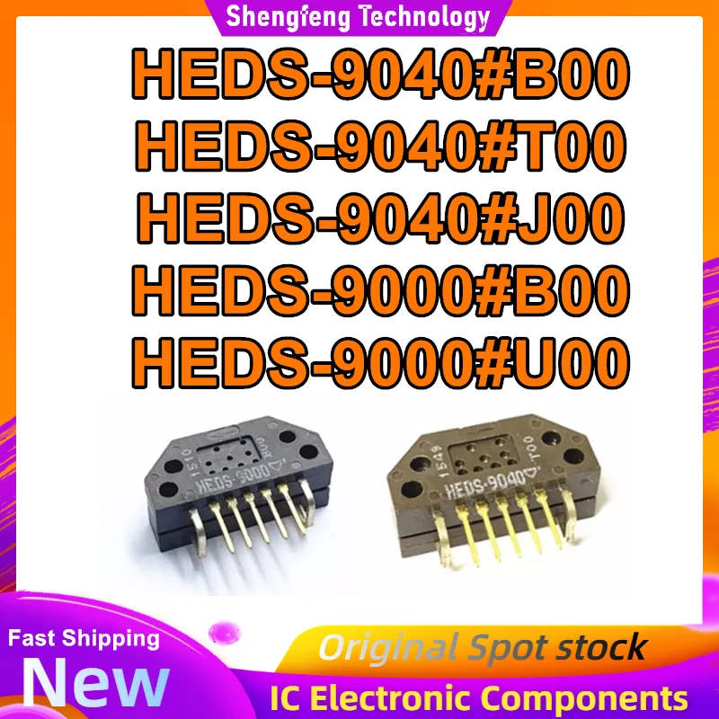 

HEDS-9040#B00 HEDS-9040#T00 HEDS-9040#J00 HEDS-9000#B00 HEDS-9000#U00 Photoelectric encoder SIP-5 New Original HEDS-9100