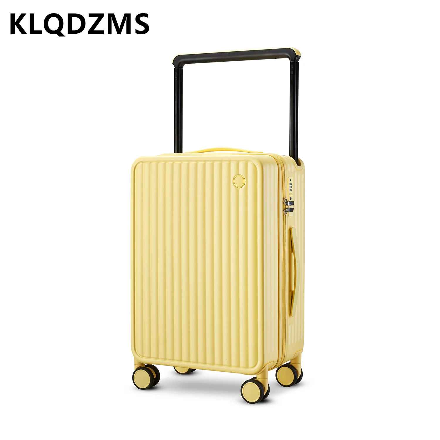 KLQDZMS Rolling Suitcase PC Ladies Boarding Box Men's Trolley Case 20 "24 Inches Strong and Durable with Wheels Suitcase