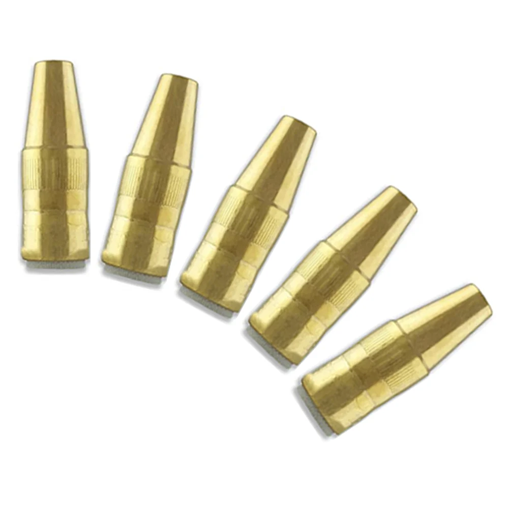 NST3818B 5 Pack Welding Nozzle Set for Bernard and For Centerfire Slim 38 Inch 18 Inch Recess Brass Suitable for Welding Use