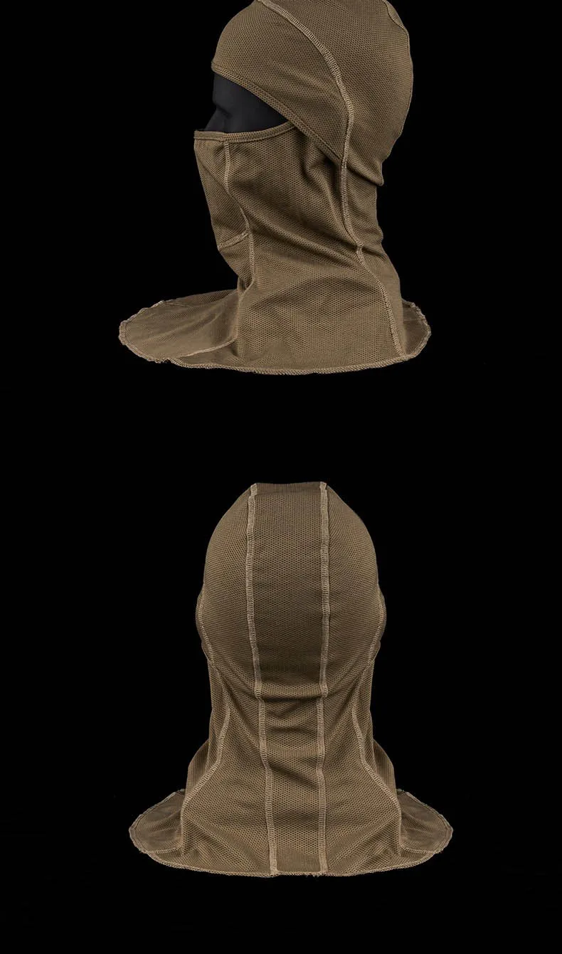 Taktische Vollgesichts-atmungsaktive elastische Sonnencreme Outdoor-Sport Snood Helm Liner Headcover für alle Jahreszeiten – Detail 4