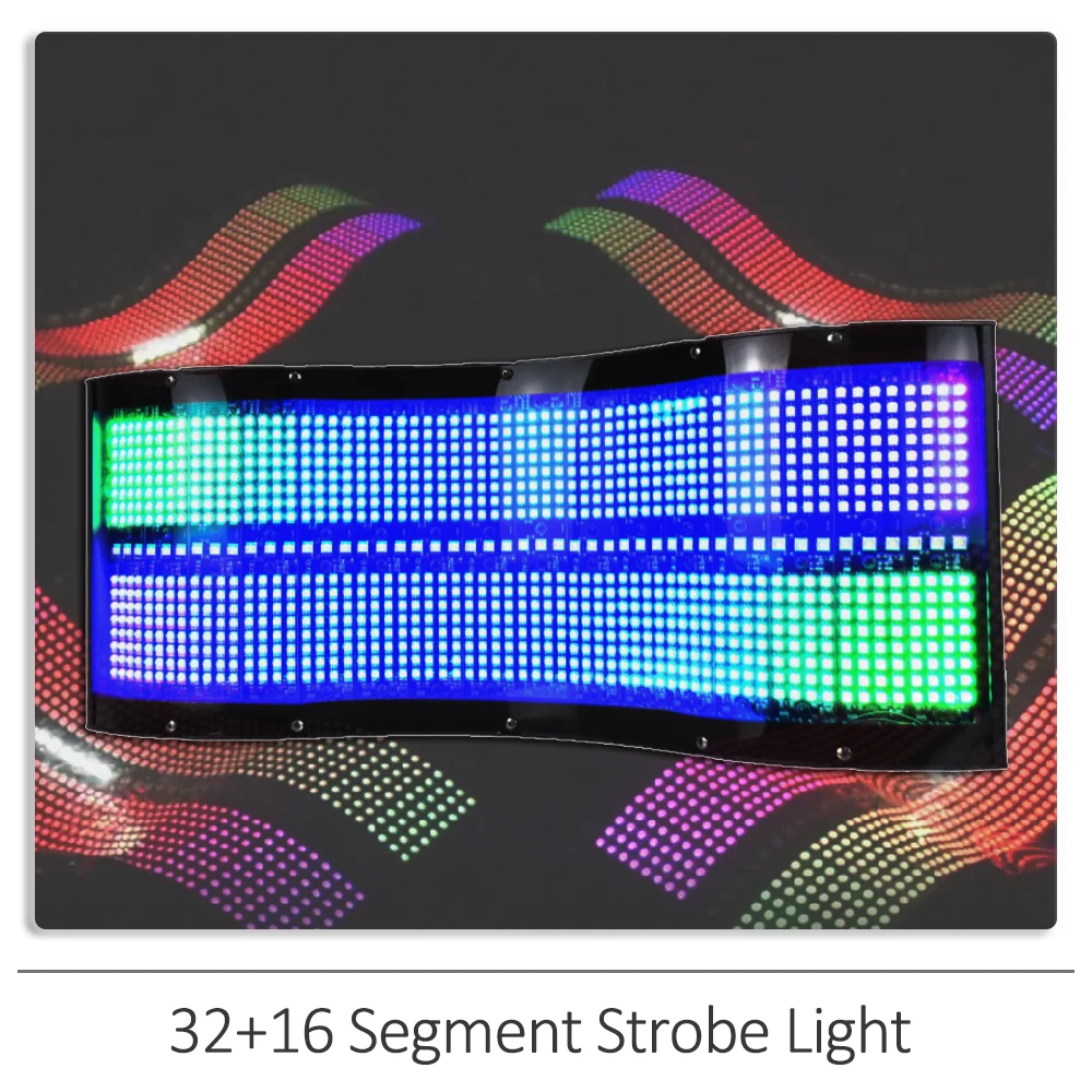 

Новая форма 350 Вт Φ 32 + 16 сегментов RGBW стробоскоп стробоскопический эффект для лошадей эффект мойки DMX512 для дискотеки диджея стробоскоп свадебное сценическое освещение