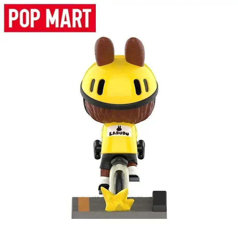 POP MART Labubu The Monsters Summer Cycling Series Blind Box Toys Ornaments Guess Bag Decorazione del desktop Modello Kawaii Regali per ragazze