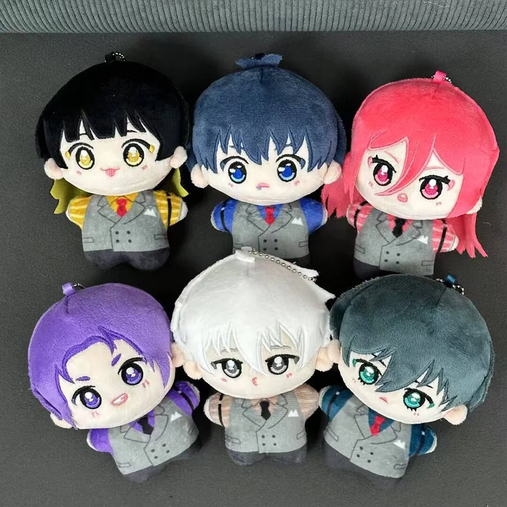 Anime wypchana bawełniana lalka śliczne pluszowe zabawki Nagi Cartoon brelok wisiorek Kawaii Isagi Yoichi rysunek Rin Itoshi pluszowe dzieci prezent