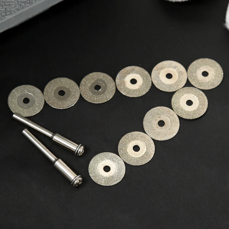 10pcs 16mm Diamond Cutting Disc Grinding Wheel for Drill Dremel Rotary Tools Dremel Accessories