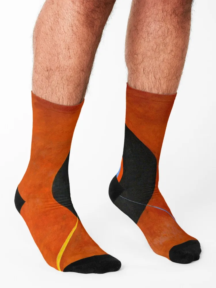 البجعة رقم. 18 Group IX SUW - جوارب Hilma af Klint هدايا بالجملة أحذية المشي لمسافات طويلة جوارب شتوية حرارية للبنات للرجال