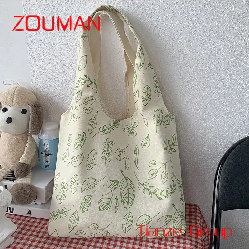 Sac fourre-tout en toile de coton bon marché avec logo personnalisé, sac à provisions, sacs en toile unie vierge, sac à main à la mode initié