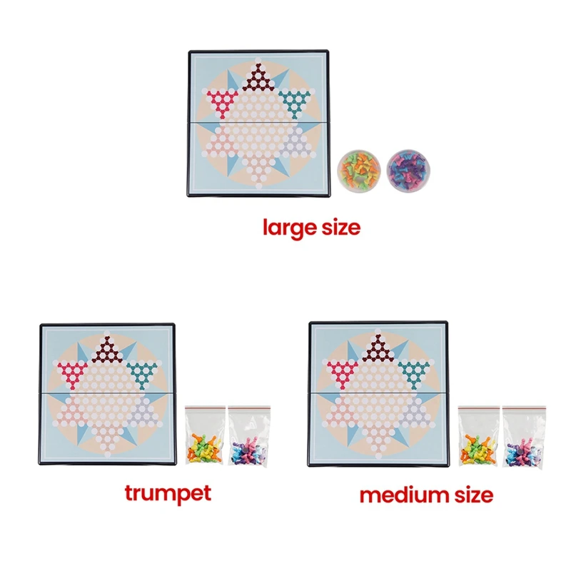 Magnetische Dame 2-in-1 Multifunktionales Schachbrett Multifunktionales Lernspielzeug