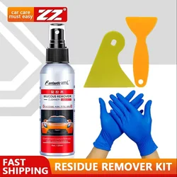 Sticky Residue Remover Car Window Film Adhesive Remover Sticker Cleaning Spray Glue Remover Cleaning Agent Cleaning Products