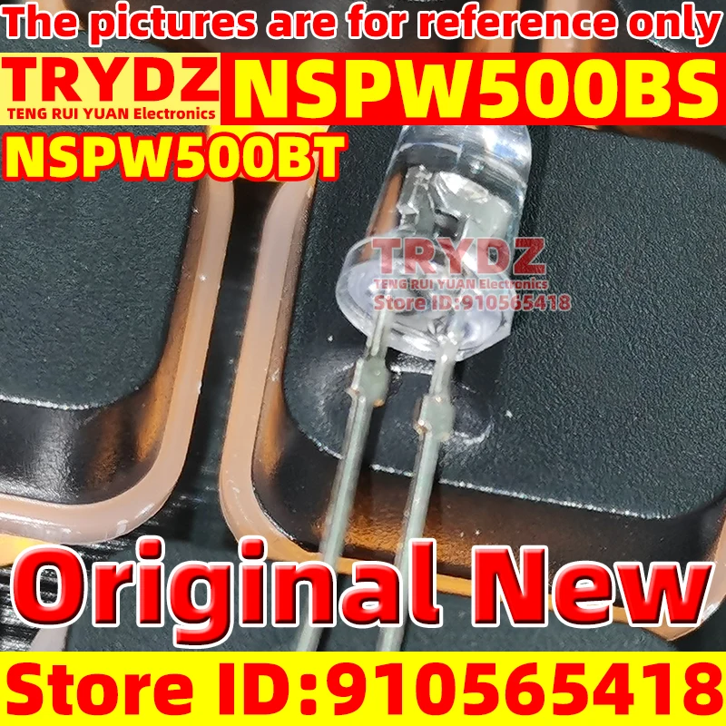 50-5pcs Original New NSPW500BS NSPW500BT emits 5MM high brightness white light F5 LED diode