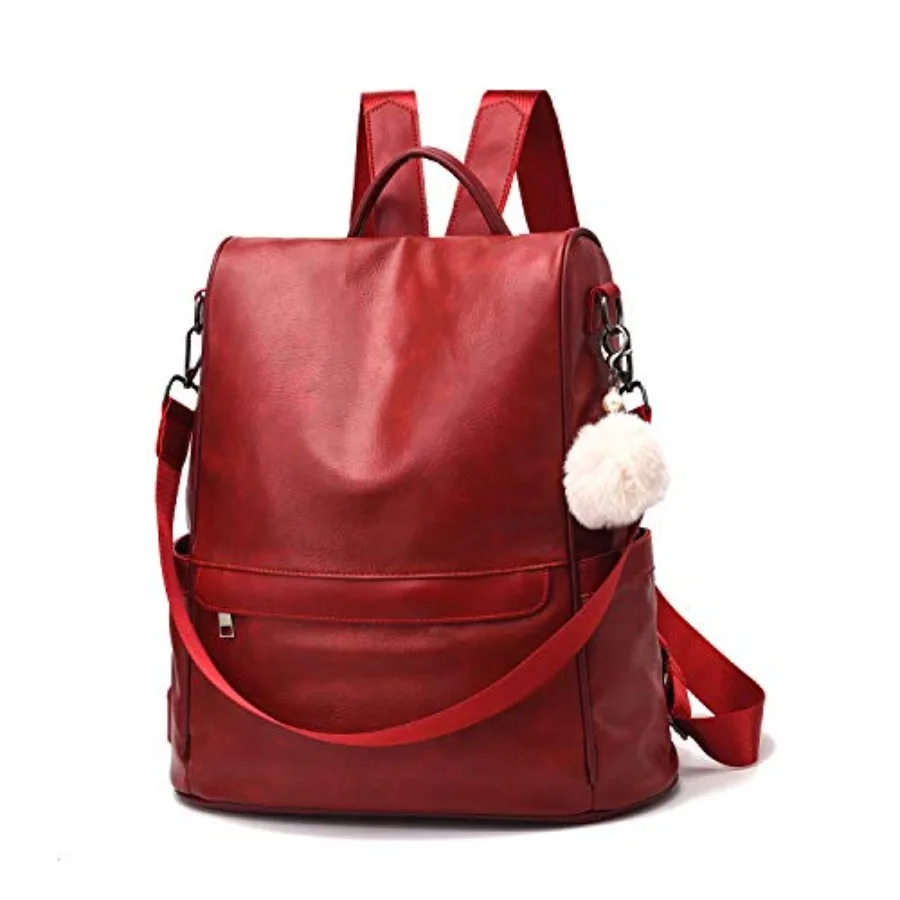 

Women Backpack Purse PU Leather Anti-theft Casual Shoulder Bag Fashion Ladies Satchel Bags