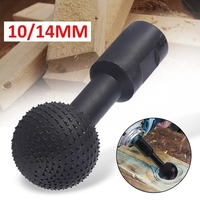 40MM angle grinder spherical spindle rotating wood carving polishing engraving drill ball chisel grinding woodworking tool