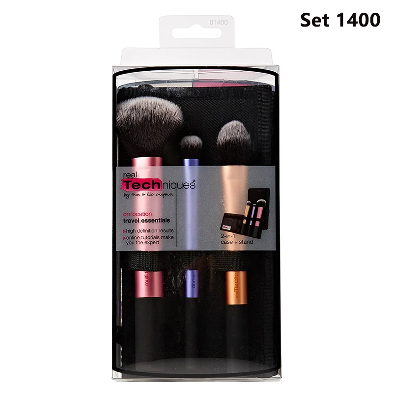 NEW Make up Brushs 1-3-4-5-6-7pcs Real Technique Makeup Brushs Powder Loose Box Belt foundation brush Real Techniques