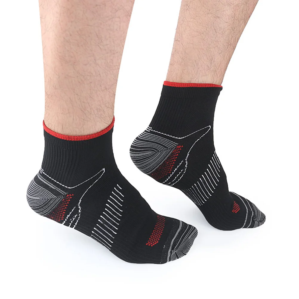 

Компрессионные спортивные носки для мужчин, 1 пара, против варикозного расширения вен, дышащие, влагопоглощающие, размер L, улучшенная версия