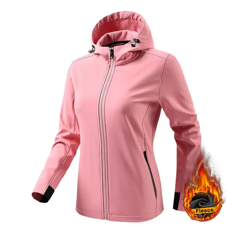 Women Men Hiking Winter Camping Fishing Fleece Warm s Climbing Trekking Windbreaker Hunting Outdoor Sport Coats