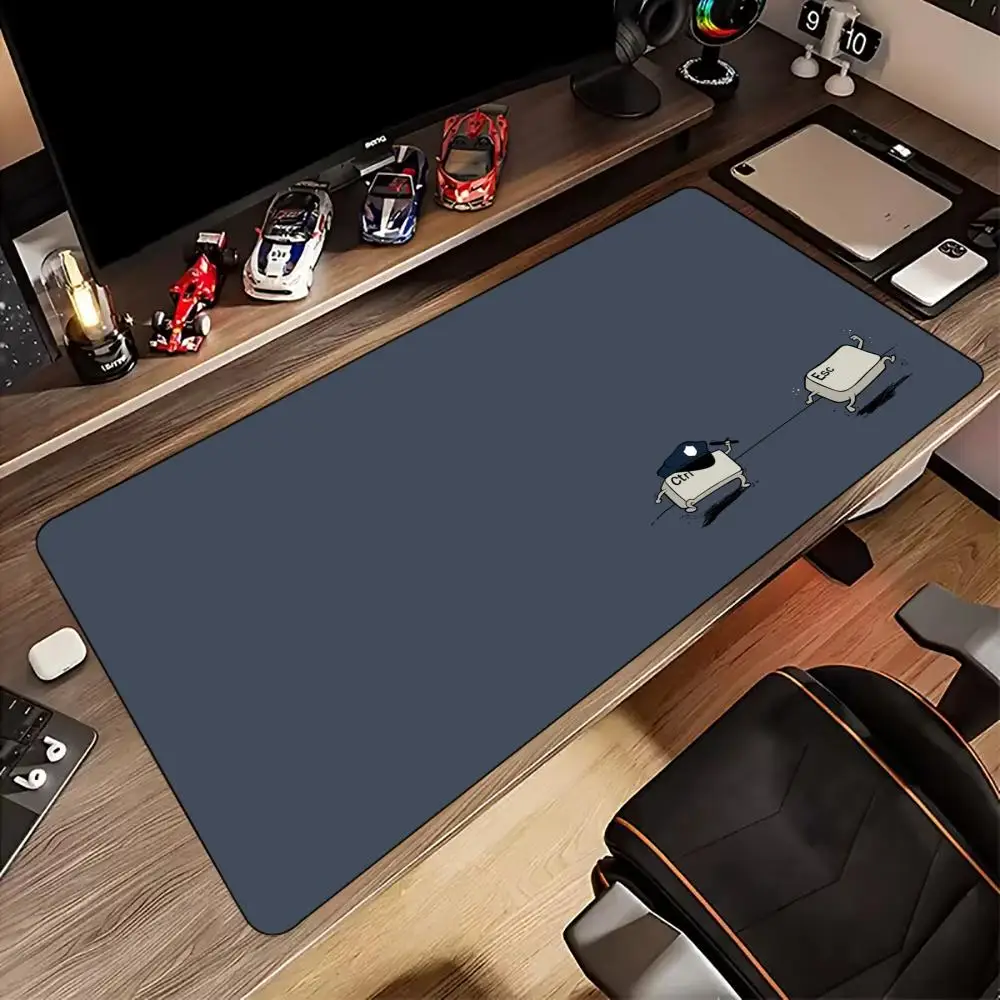 

Cute keycap design large Mouse Pad Desk Mat gaming mats rubber anti-slip Durable pc accessories keypad Extended mouse pads rug