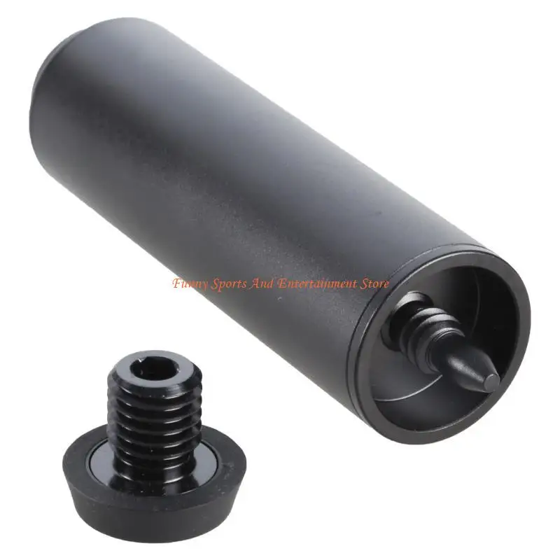 C4DE Solid Pool Cue Extension Billiard Pool Cue Extension for Mezz Cue Billiard Accessory