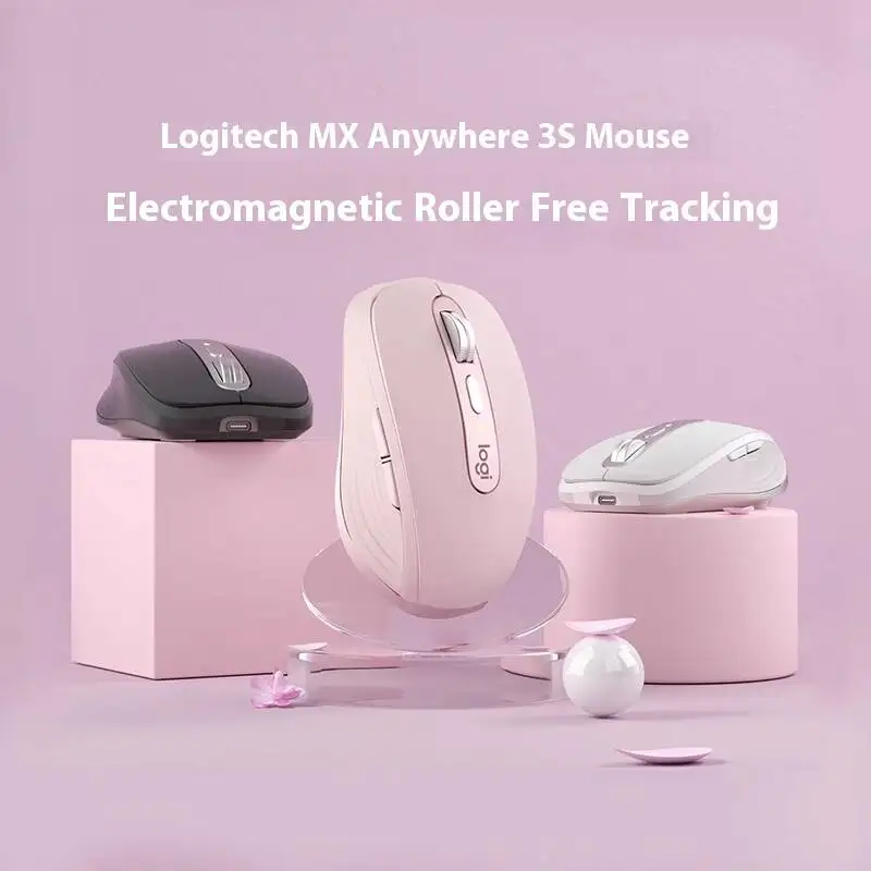 Logitech MX Anywhere 3S - suporta conexão sem fio Bluetooth, acelera uma bateria de longa duração e apresenta um design portátil