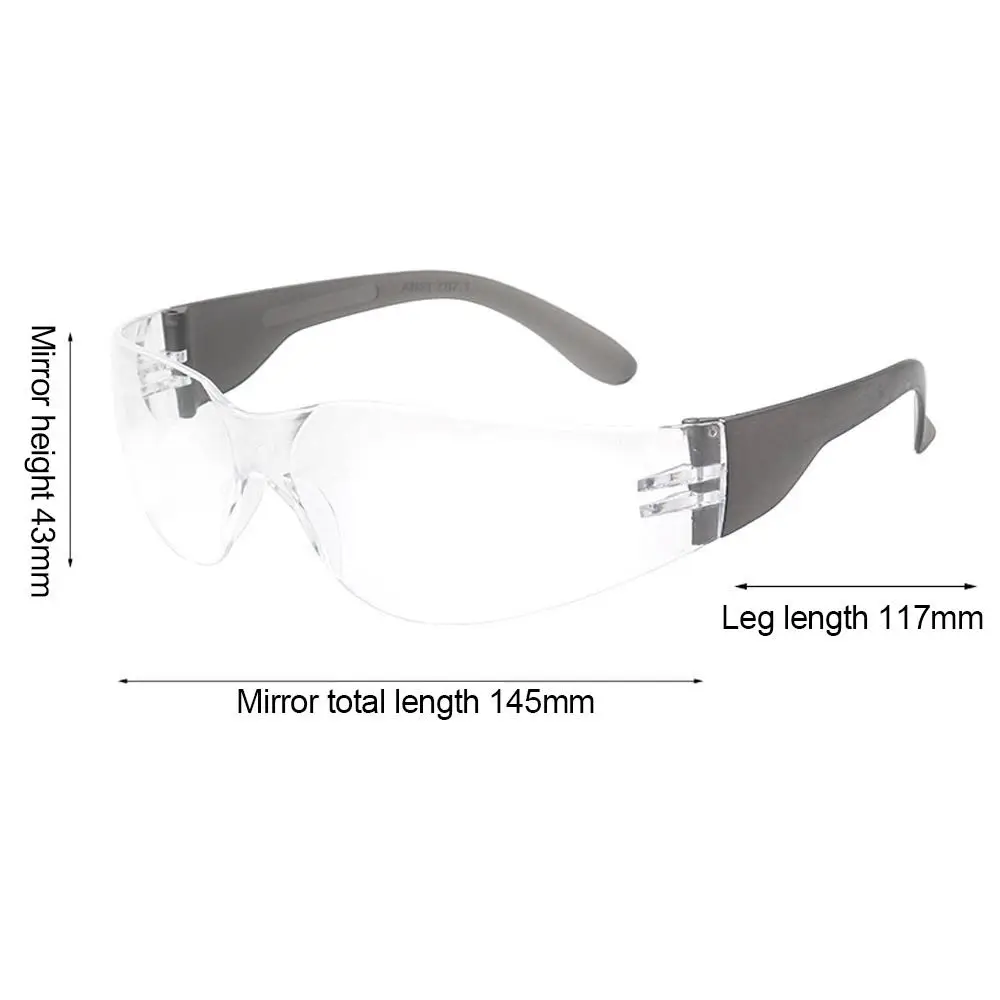 Durable Anti-foggy Safety Glasses Polycarbonate Protective Eyewear Impact Resistant Eye Protection Goggles Protective Lens