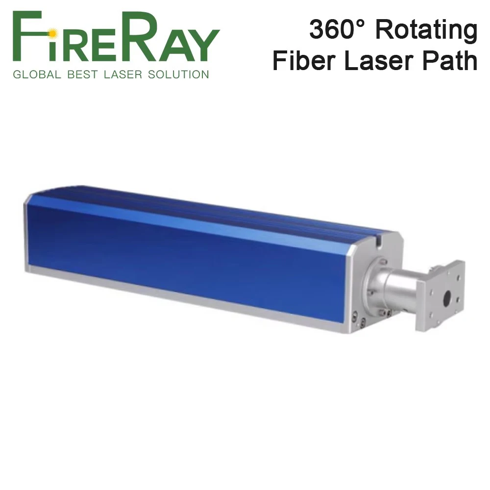 Fireray 360° Rotating Fiber Laser Path 490x99x89mm Fiber Marking Optical System Part for Fiber Laser Marking Machine