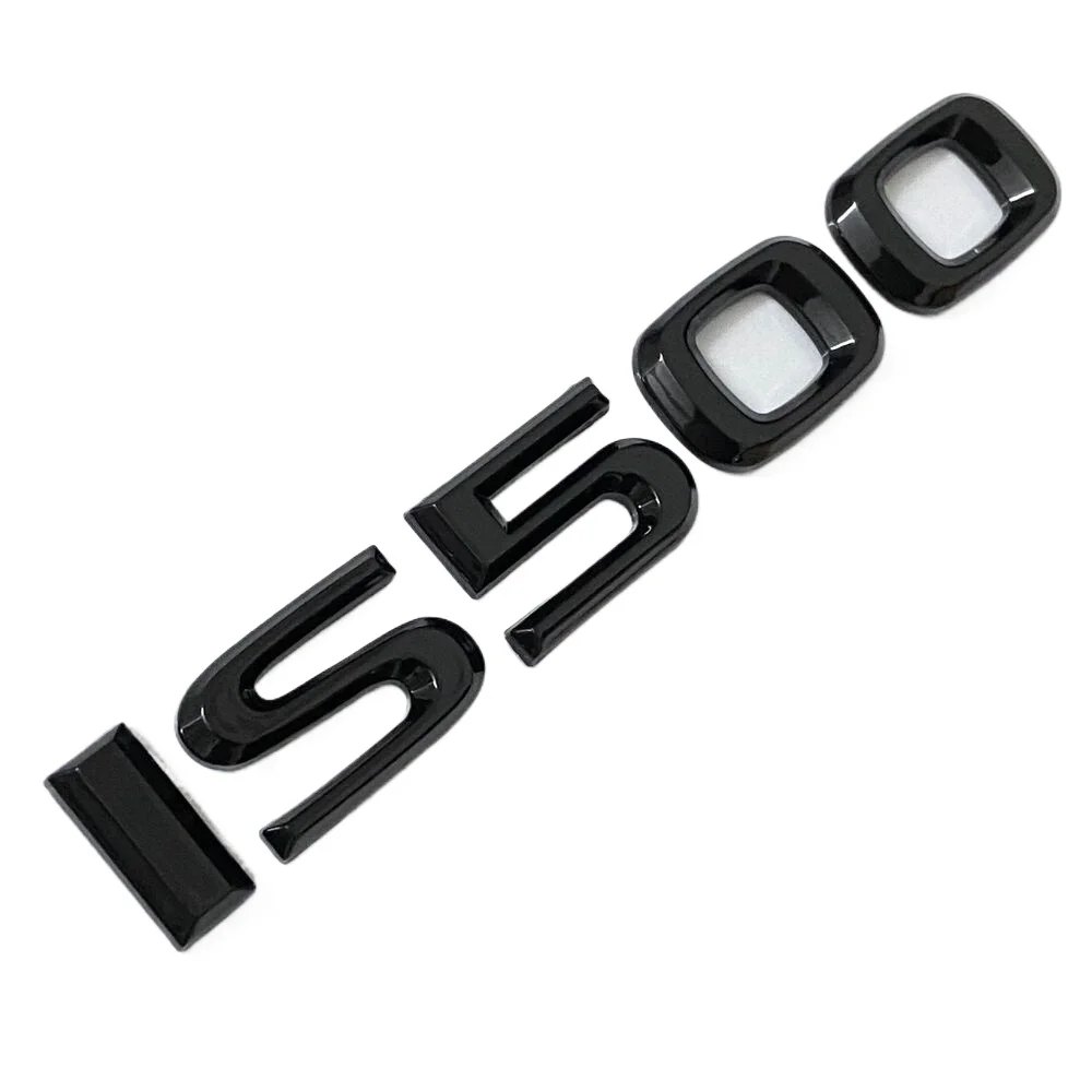 

Gloss Black Rear Trunk F-Sport IS 500 IS500 Letter Rear Badge Emblem Sticker